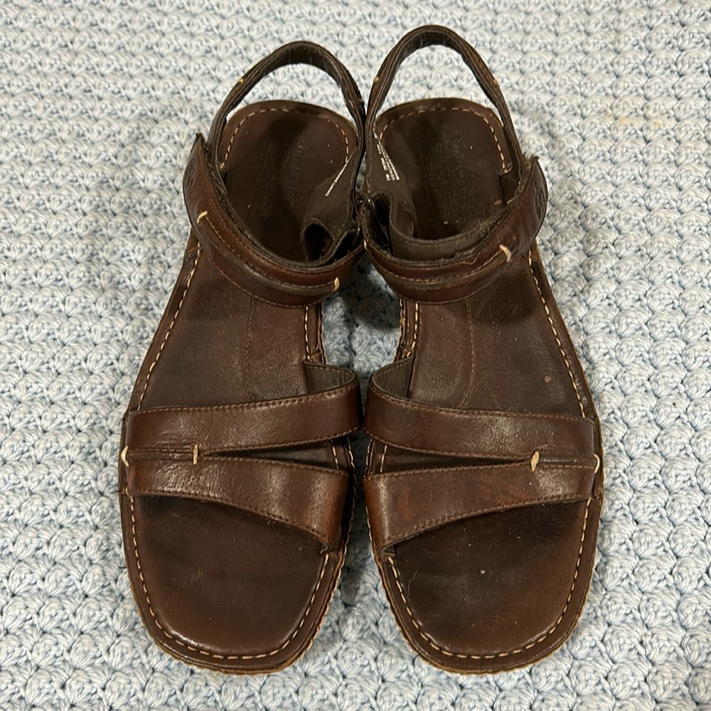 Timberland Smart Comfort System Leather Sandals Size 7 Worn Once